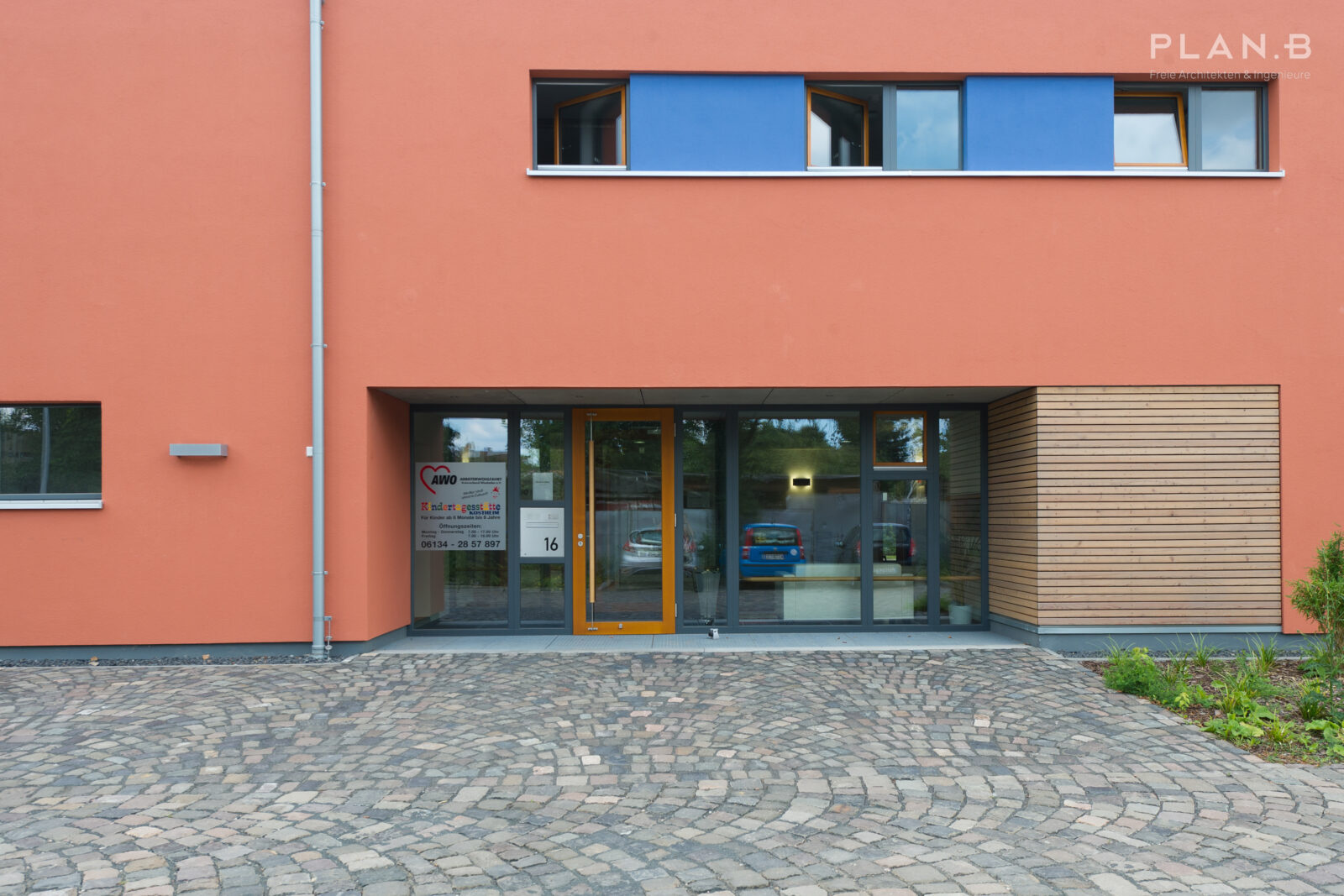 Kindertagesstätte mit vier Gruppen in Mainz-Kostheim
