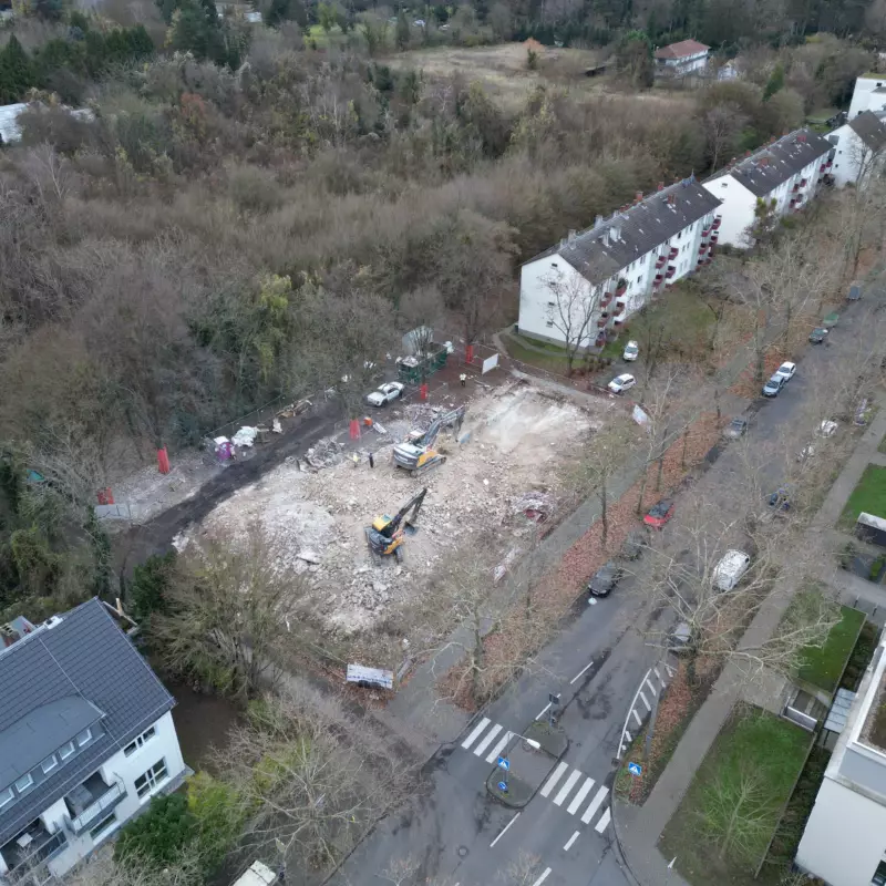 Abbruch für neue Wohnungen